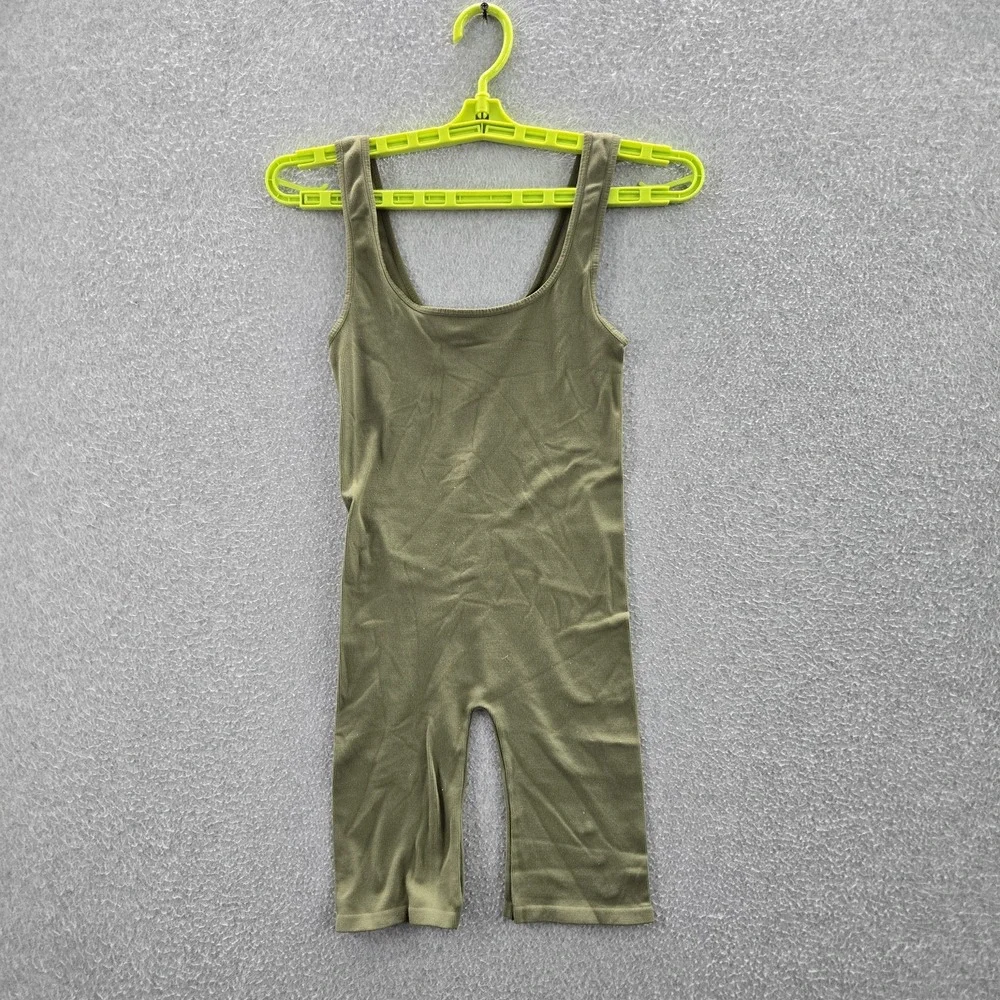 Free People Women Bodysuit XS Green Sleeveless 8
